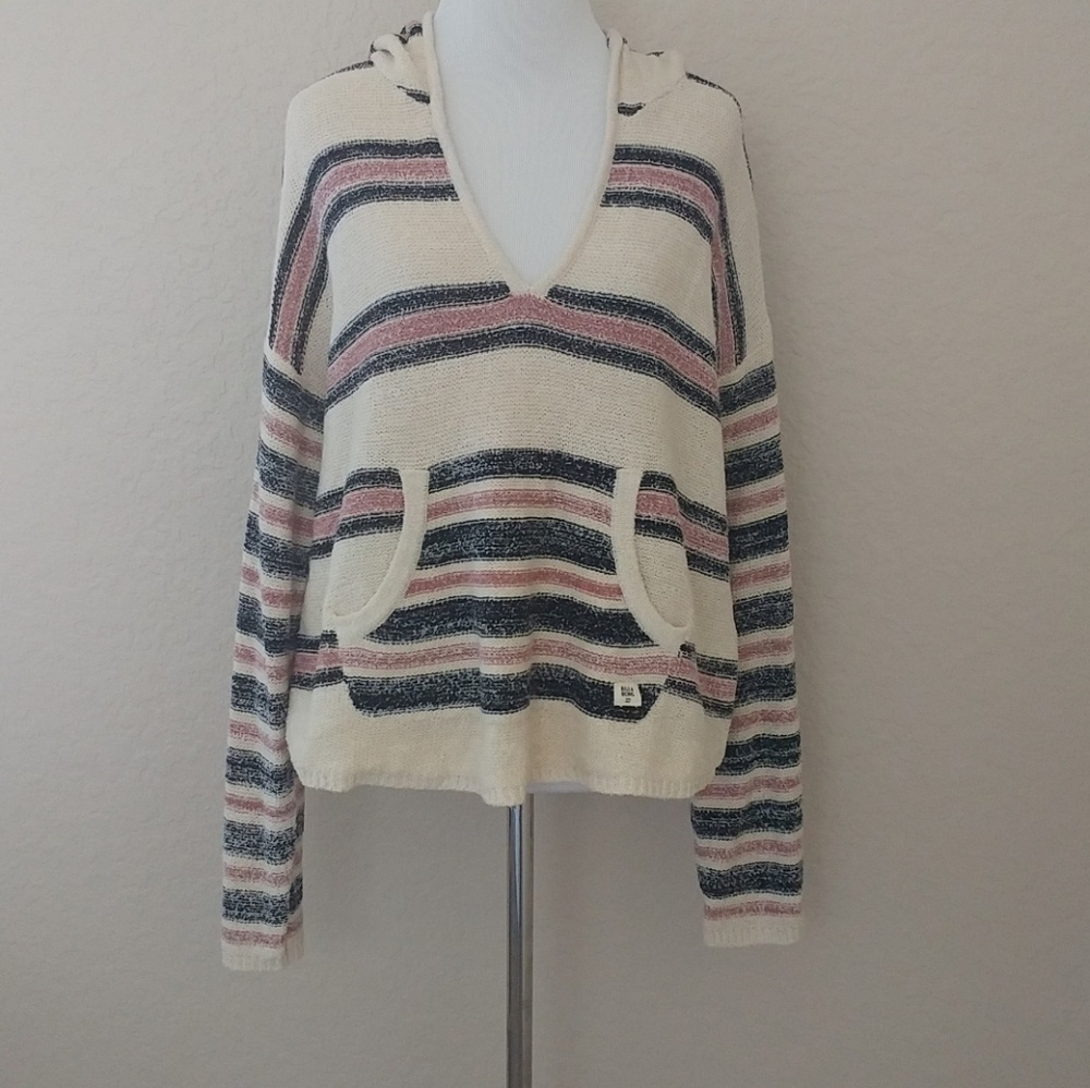Billabong Striped Pullover Sweater